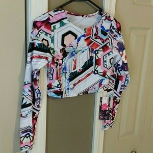 Hapari crop rash guard